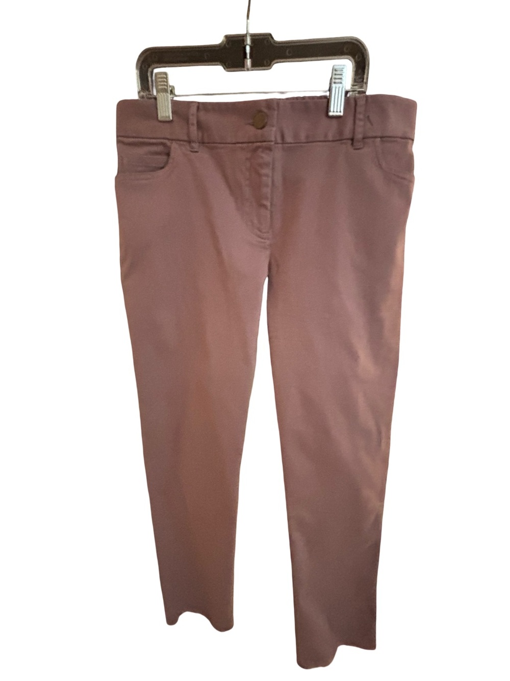 HATCH Women's Dusty Rose Stretch Slim Pants Maternity Friendly Size 8